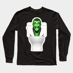 Skibidi Toilet Long Sleeve T-Shirt